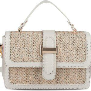 Summer Straw Crossbody Bag Women Woven Handbag Vacation Accessories